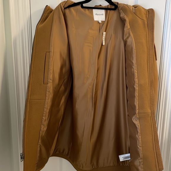 NWT Madewell Lynnford Coat in Insuluxe Fabric - Picture 5 of 11